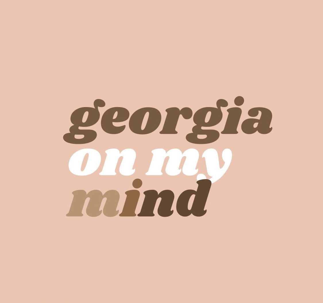 GEORGIA ON MY MIND