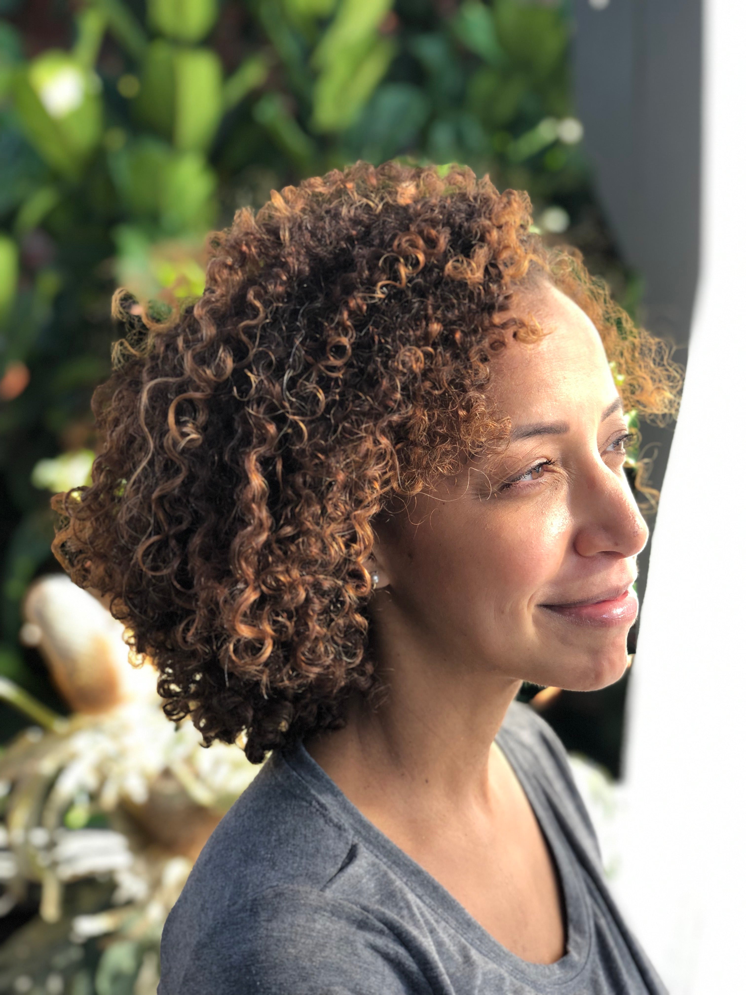 Behind Kadi's Chair: Esmé Sun-kissed Caramel Curls 