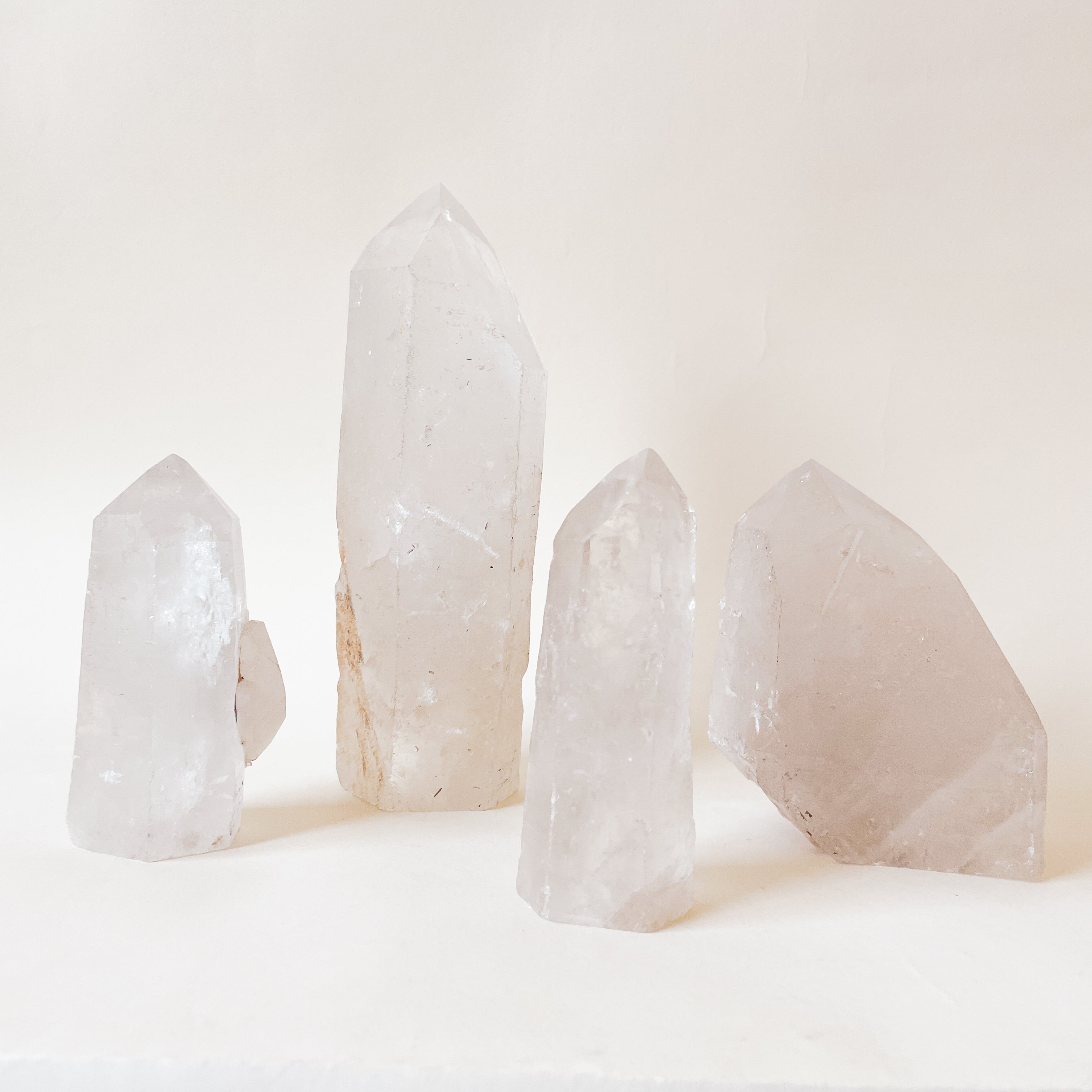 Clear Quartz Towers