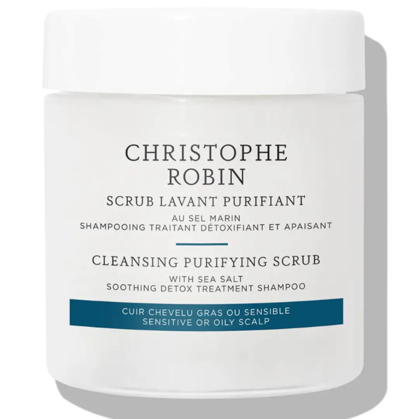 Christophe Robin Purifying Cleansing Scrub with Sea Salt 75ml
