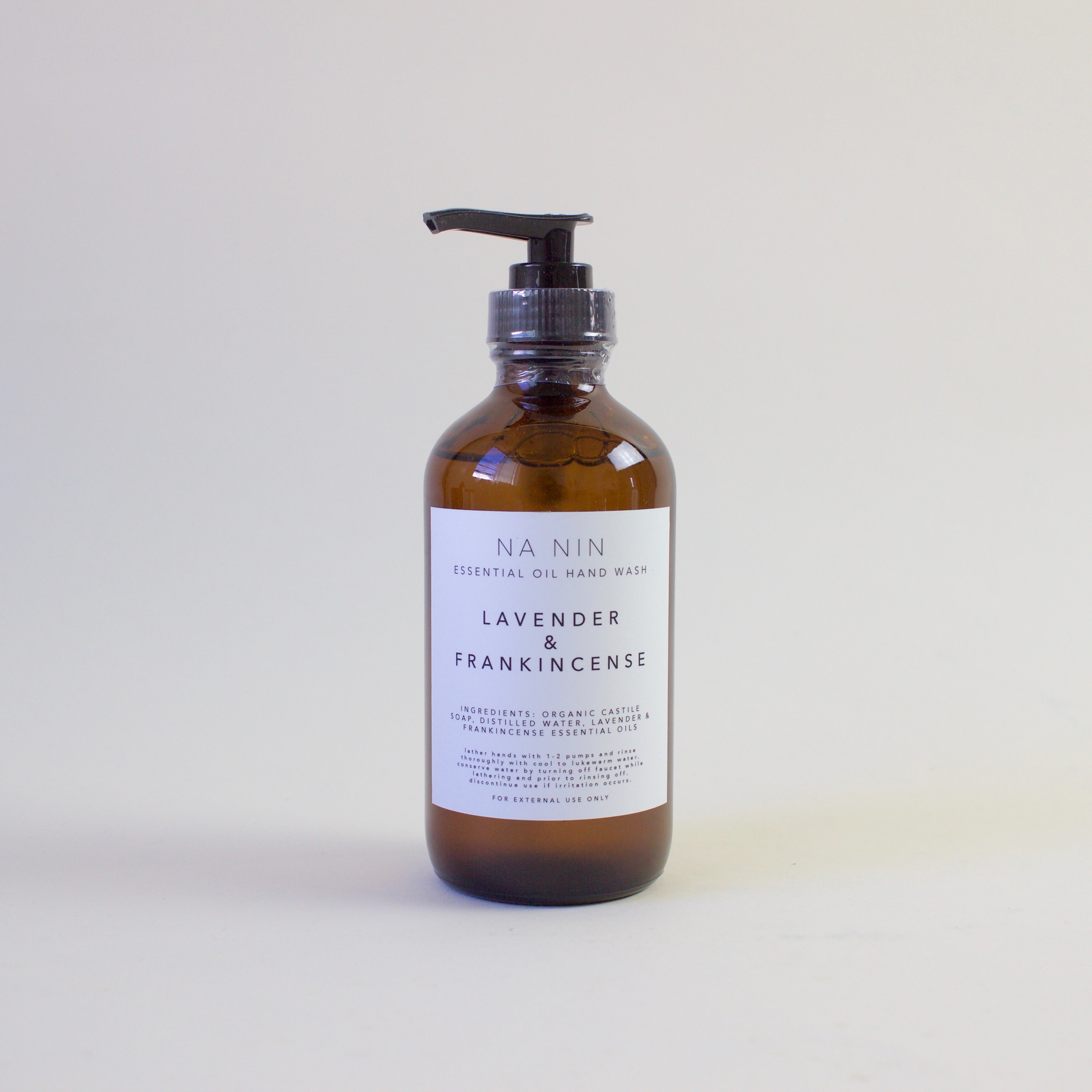 Na Nin Lavender + Frankincense Essential Oil Hand Wash