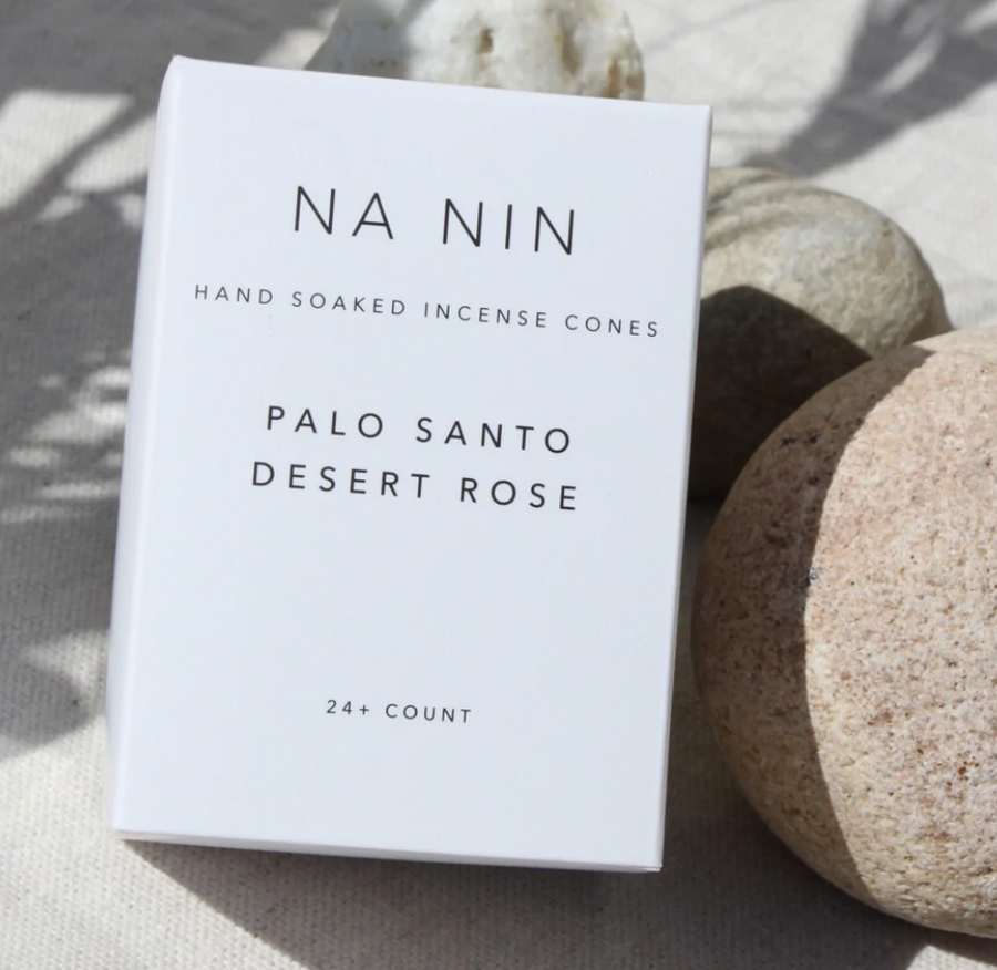 Na Nin Palo Santo & Desert Rose Incense Cones