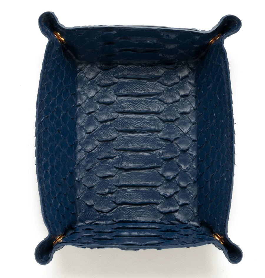 Rivers Eight Mini Python Catchall Tray