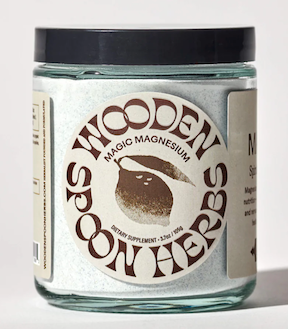 Wooden Spoon Herbs Magnesium Powder Highbrow Hippie
